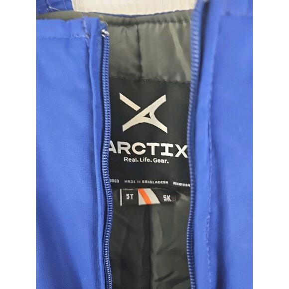 Arctix~Kids Size 5T~ Royal Blue Water Repellant Insulated Ski Snow Bib Overalls. - Picture 2 of 16
